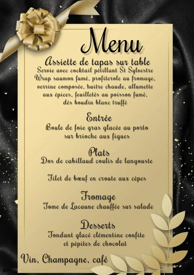 Soirée du nouvel an