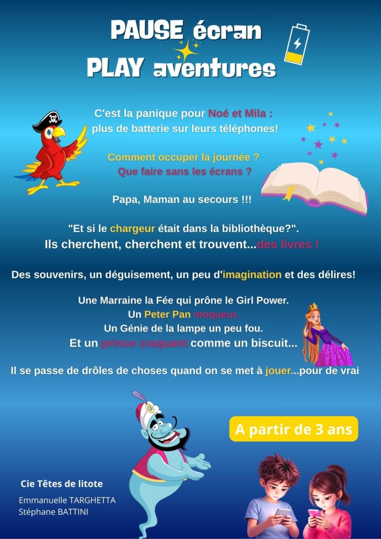 Pause écran -Spectacle enfant-