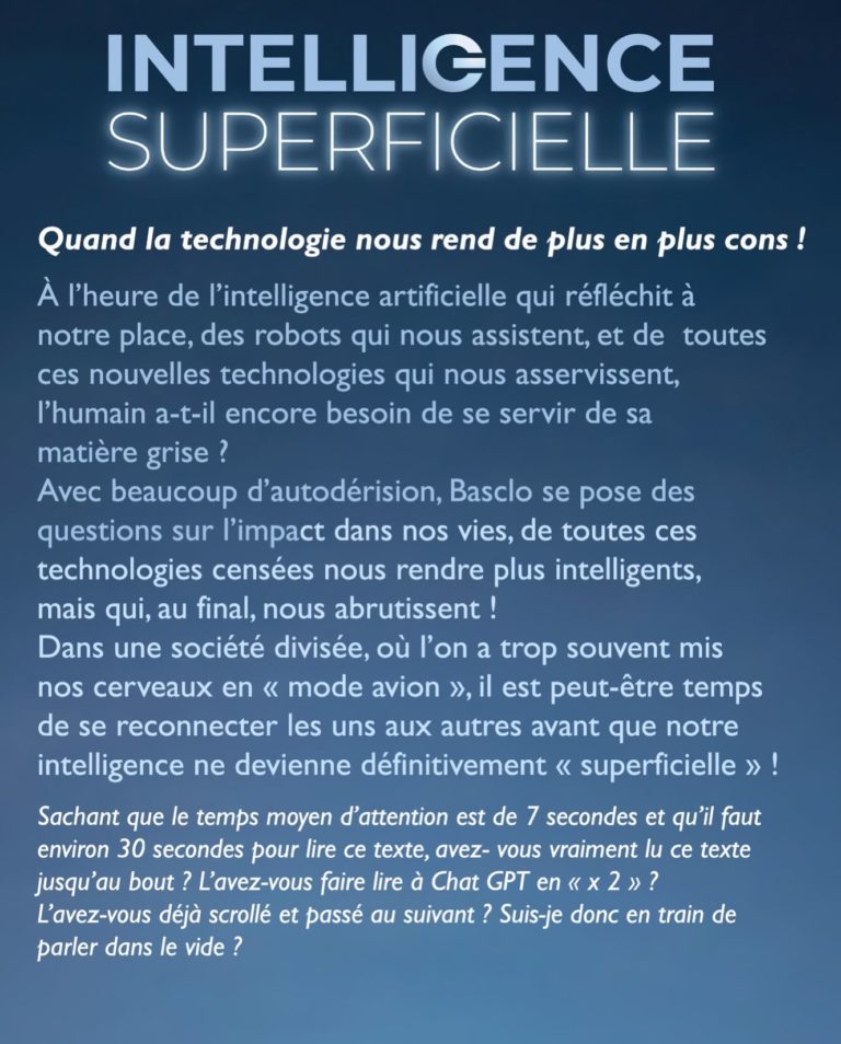 Intelligence Superficielle